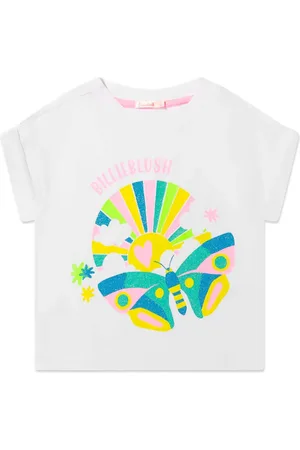 Billieblush T-shirt en coton à imprimé graphique