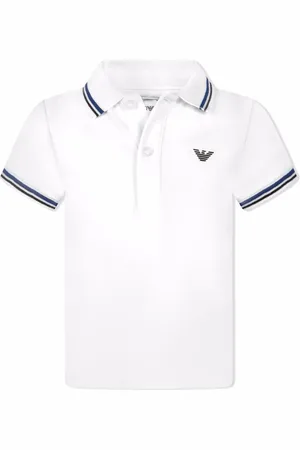 Emporio Armani Polo à logo imprimé