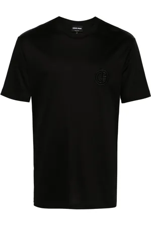 Giorgio Armani T-shirt à logo Interlock