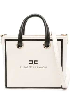 Elisabetta Franchi Mini sac cabas 24/7 à logo imprimé