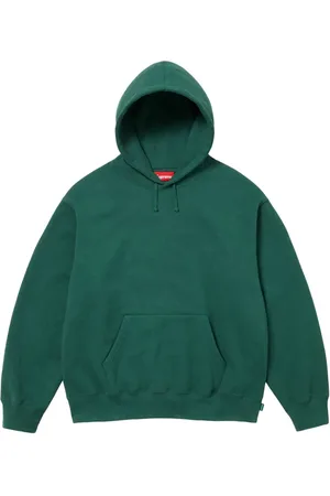 Supreme Hoodie Green à appliqué 