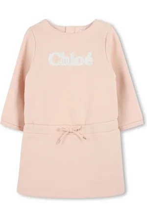 Chloé Robe à logo appliqué