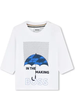 HUGO BOSS T-shirt en coton à logo imprimé