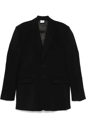Vetements Blazer à logo brodé