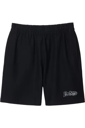 Burberry Short en coton mélangé à logo floqué