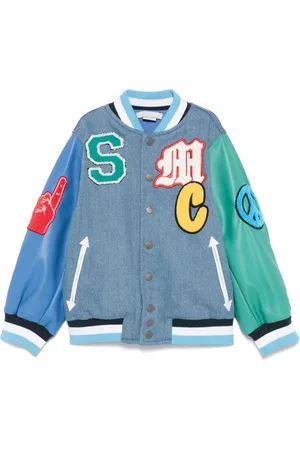 Stella McCartney Veste bomber à détail de patch