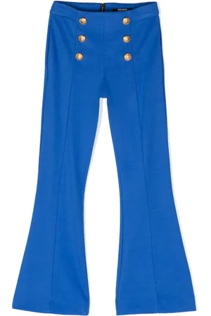 Balmain Pantalon ample à boutons décoratifs