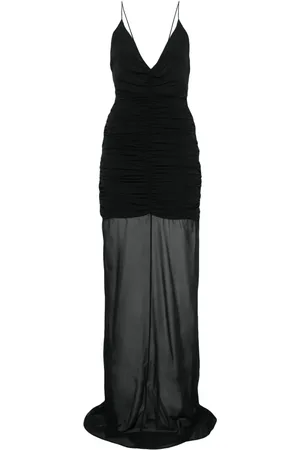 GIUSEPPE DI MORABITO Robe longue à fronces