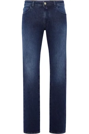 BILLIONAIRE Jean droit à logo appliqué