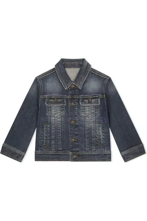 Dolce & Gabbana Veste en jean à boutonnière