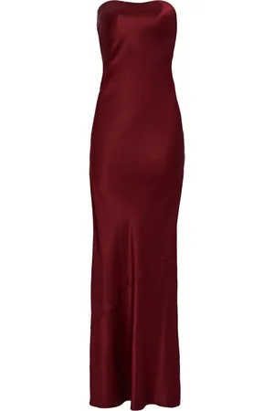 Retrofete Robe-bustier Keaton à coupe longue