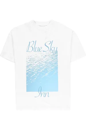 BLUE SKY INN T-shirt en coton à imprimé graphique