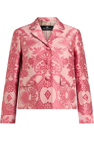 Etro Veste fleurie à effet de brocart