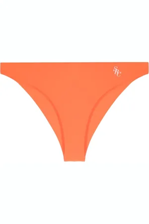 Sporty & Rich Bas de bikini Romy à logo imprimé