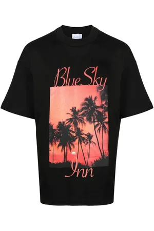 BLUE SKY INN T-shirt à imprimé photographique