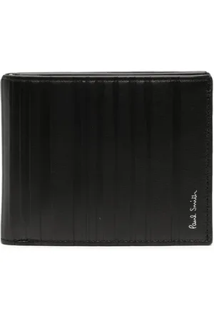 Paul Smith Portefeuille Shadow-Stripe à design pliant