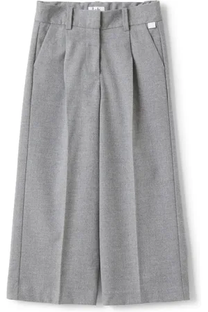 Il gufo Pantalon à design plissé