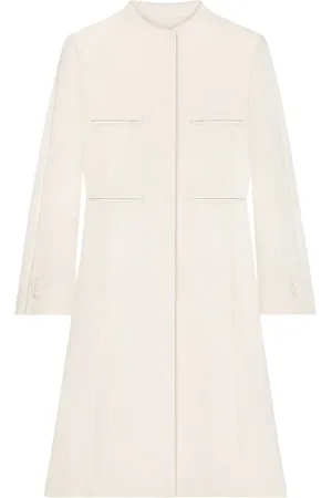 Courrèges Manteau Heritage à logo appliqué