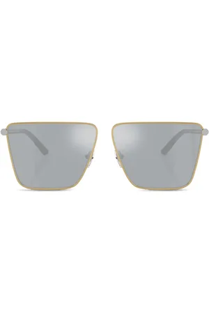 VERSACE Lunettes de soleil Greca à monture carrée