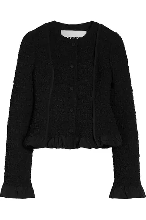 Jil Sander Veste en mérinos mélangés