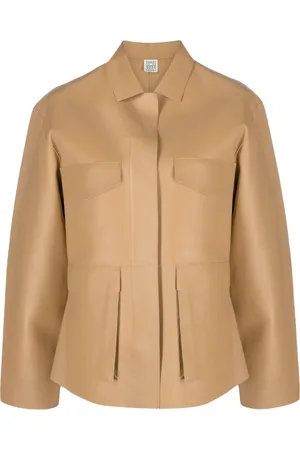 Totême Veste Army en cuir