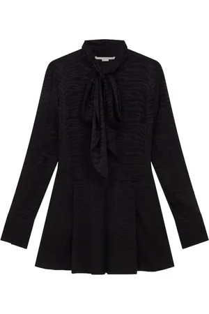 Stella McCartney Robe courte à imprimé tigre