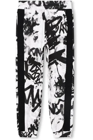 DKNY Pantalon imprimé à bande logo