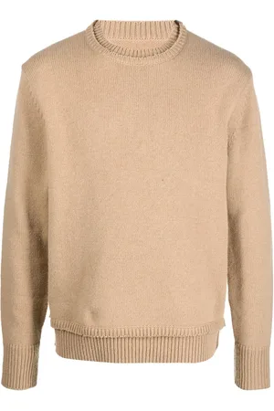 Maison Margiela Pull en maille à détails de coudières