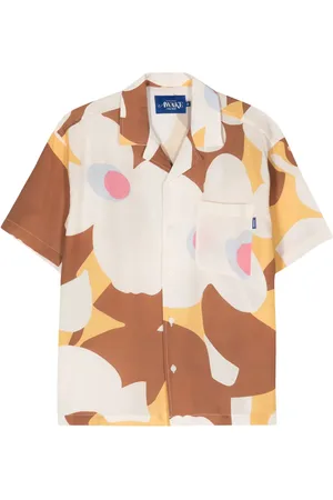 AWAKE NY Chemise fleurie à manches courtes