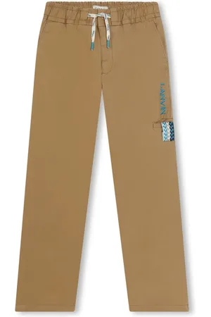 Lanvin Pantalon à logo brodé