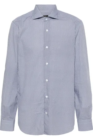 BARBA Chemise à imprimé graphique