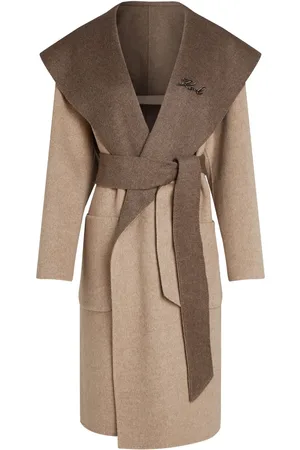Karl Lagerfeld Manteau à design réversible
