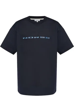 Norse projects T-shirt en coton à logo imprimé