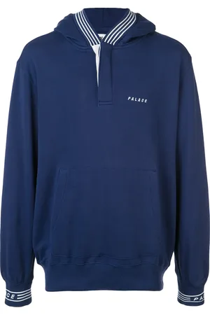 PALACE Sweat à capuche à bordures rayées