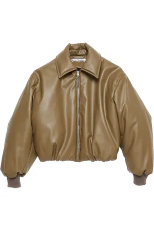 Acne Studios Veste bomber à effet enduit