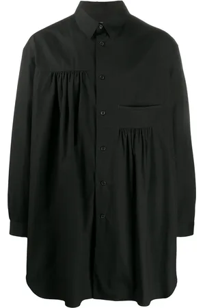 YOHJI YAMAMOTO Chemise oversize à design plissé