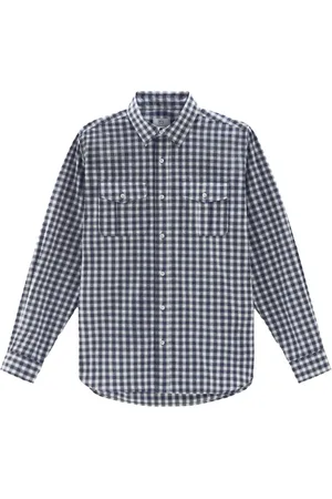 Woolrich Chemise en lin à carreaux