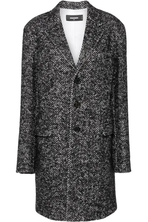 Dsquared2 Manteau à motif de chevrons