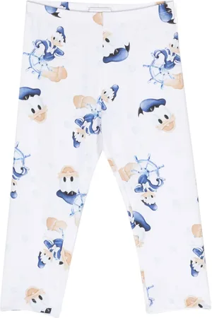 MONNALISA Legging imprimé en coton