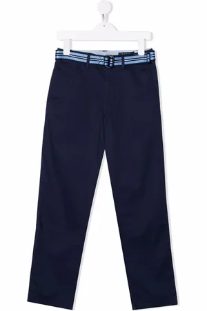 Ralph Lauren Pantalon à taille ceinturée