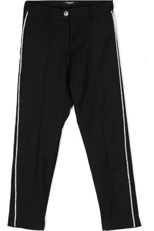 Balmain Pantalon à ornements en cristal