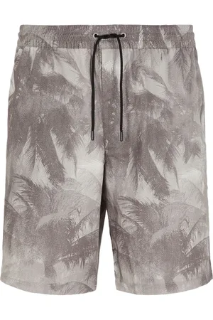 Emporio Armani Short de sport à imprimé graphique