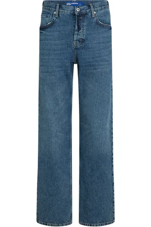Karl Lagerfeld Jean droit à patch logo