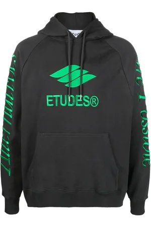 Etudes Hoodie Racing Eco à logo brodé