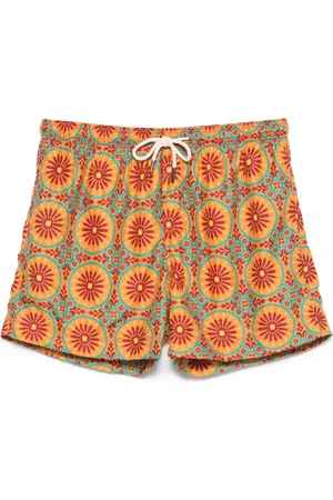PENINSULA SWIMWEAR Short de bain à imprimé graphique