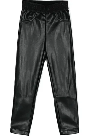 John Richmond Pantalon à taille à logo
