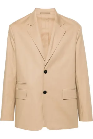 Lanvin Blazer en coton à simple boutonnage