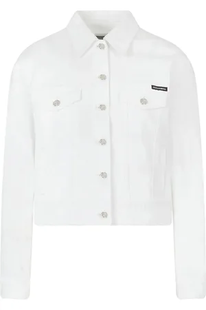 Dolce & Gabbana Veste en maille à logo appliqué