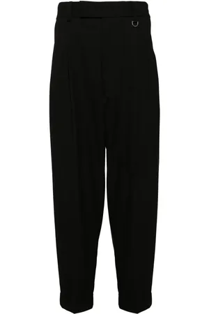 SONGZIO Pantalon fuselé à détails plissés