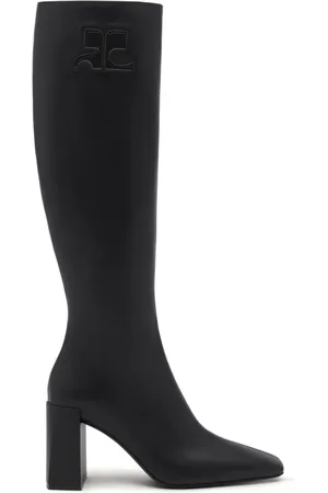 Courrèges Bottes Heritage en cuir